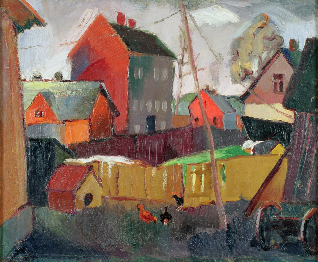 Tartu külvárosa, 1928-30 alkotó: Kaarel Liimand