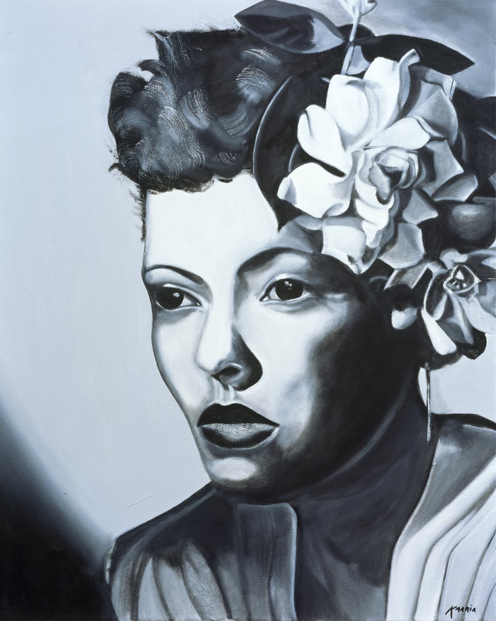 Billie Holiday (1915-59) alkotó: Kaaria Mucherera