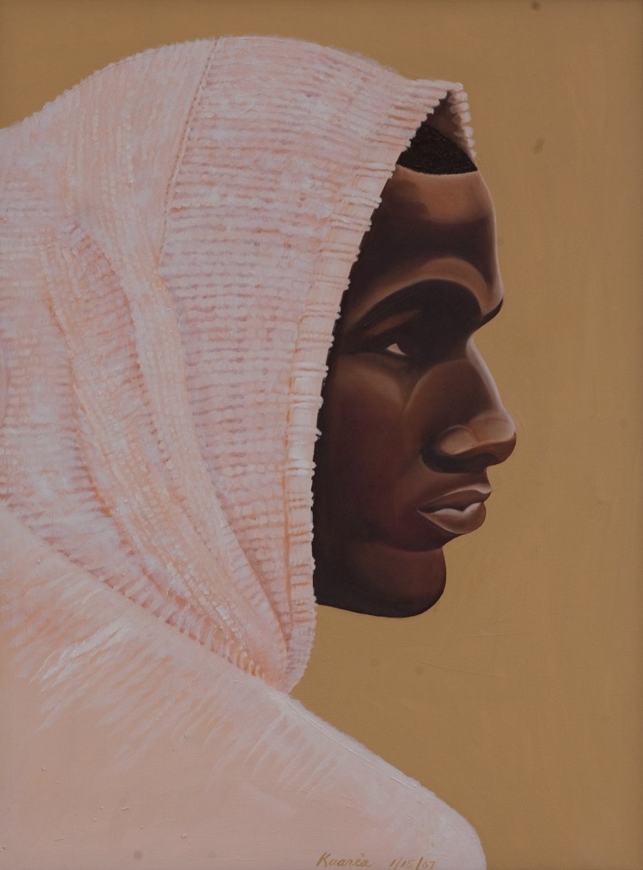 Hood Boy, 2007 (olaj és akril, vászon) alkotó: Kaaria Mucherera