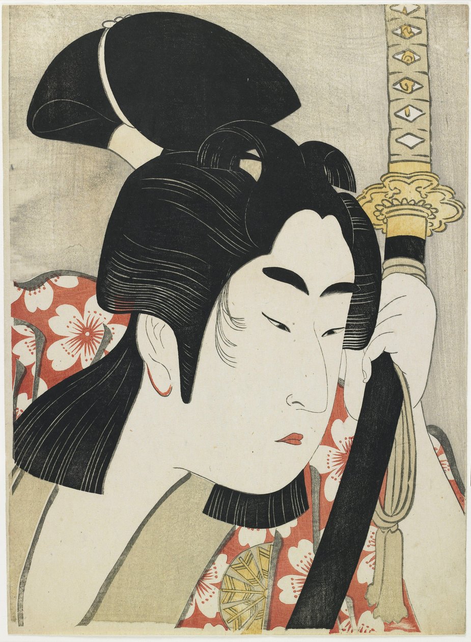 Színész Nakamura Noshio II mint Sakuramaru alkotó: Kabukido Enkyo