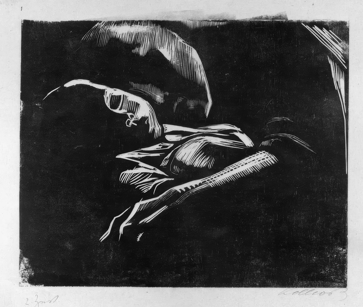 Alvás a gyermekkel alkotó: Käthe Kollwitz