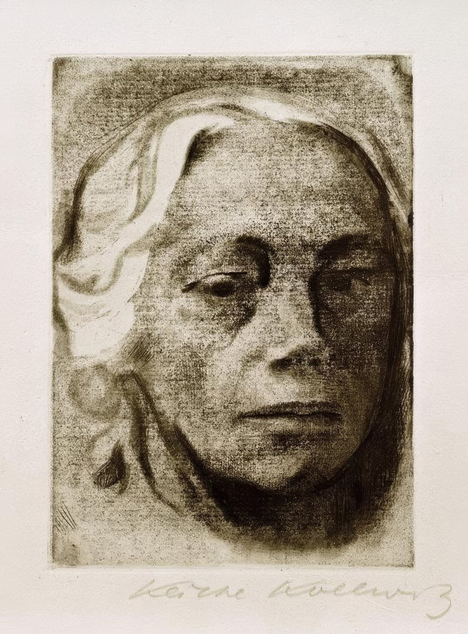 Önarckép alkotó: Käthe Kollwitz