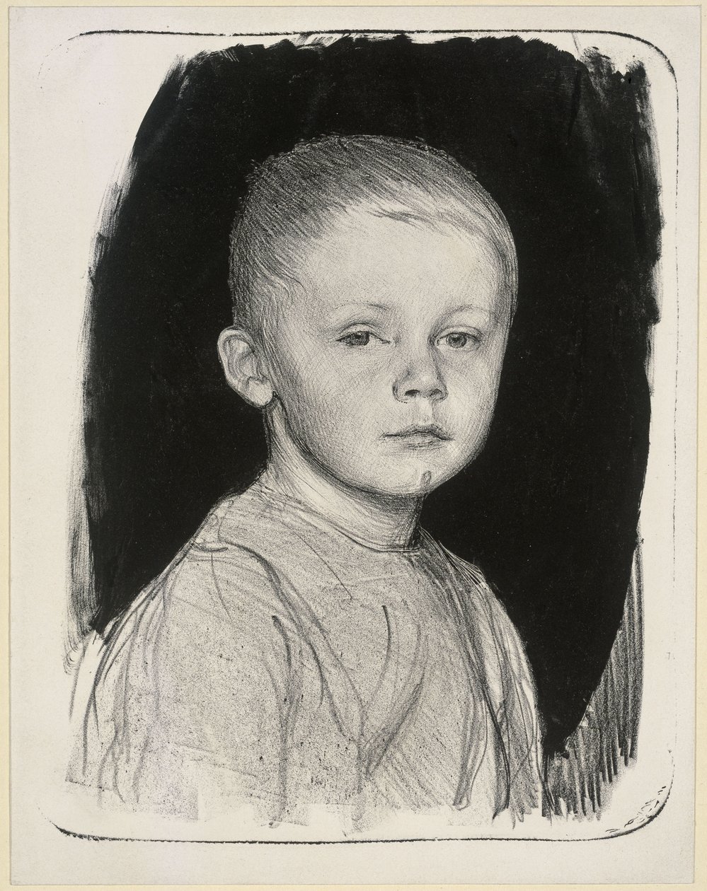 Hans Kollwitz portréja alkotó: Käthe Kollwitz
