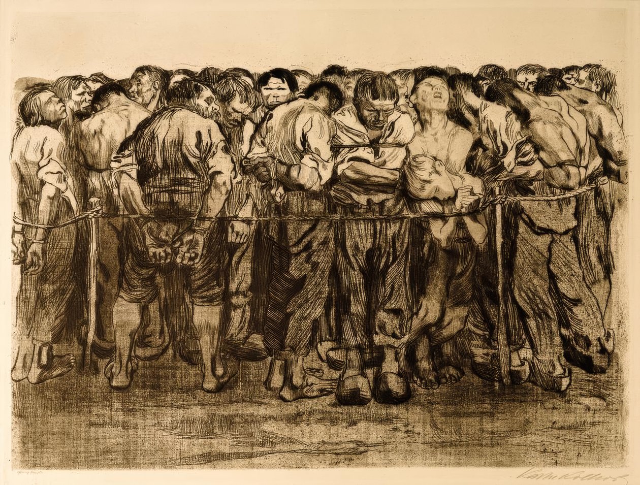 A foglyok alkotó: Käthe Kollwitz