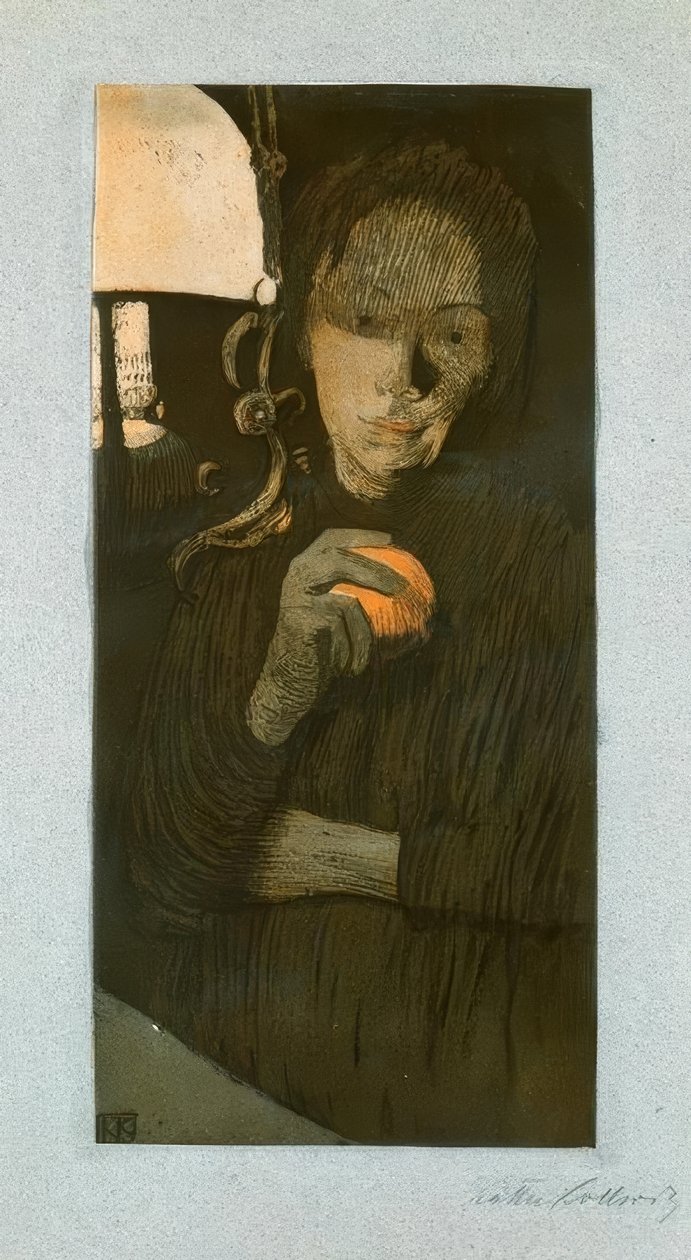 Nő narancs alkotó: Käthe Kollwitz