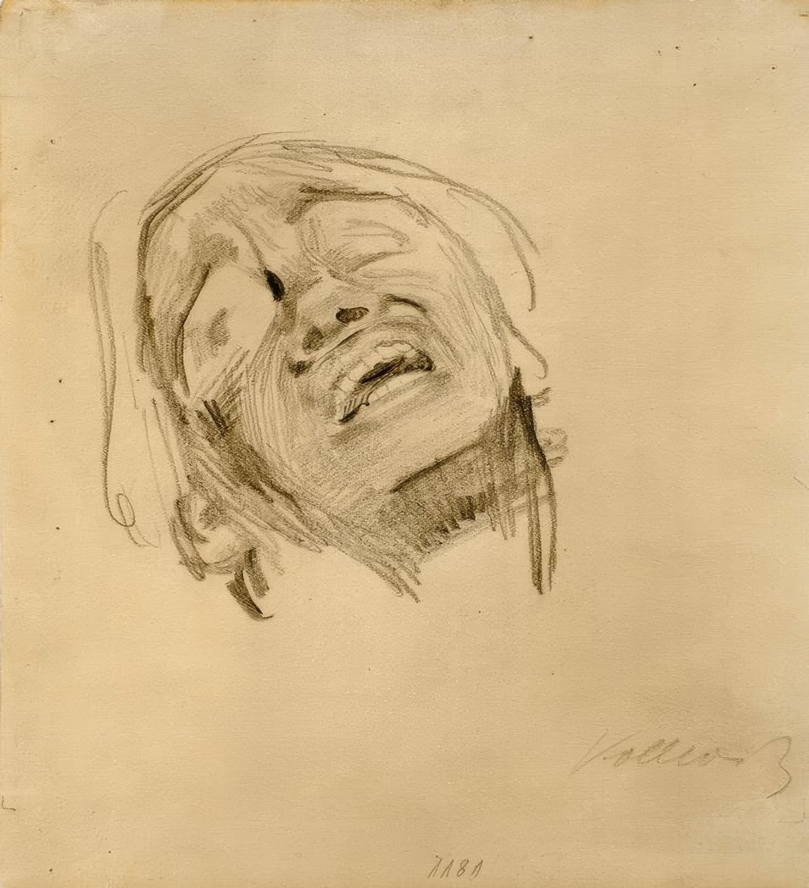 Női fej alkotó: Käthe Kollwitz