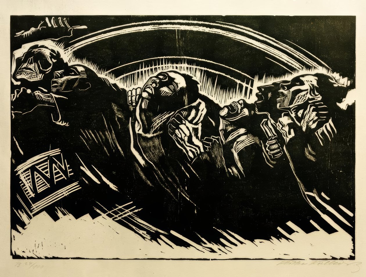 K. Kollwitz, Az önkéntesek alkotó: Käthe Kollwitz