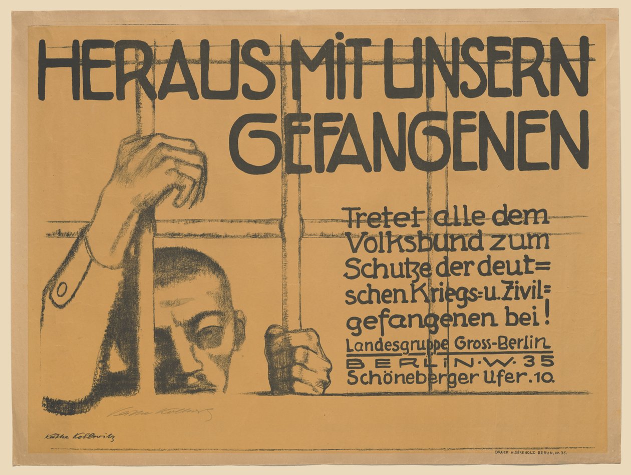 Ki a foglyainkkal alkotó: Käthe Kollwitz