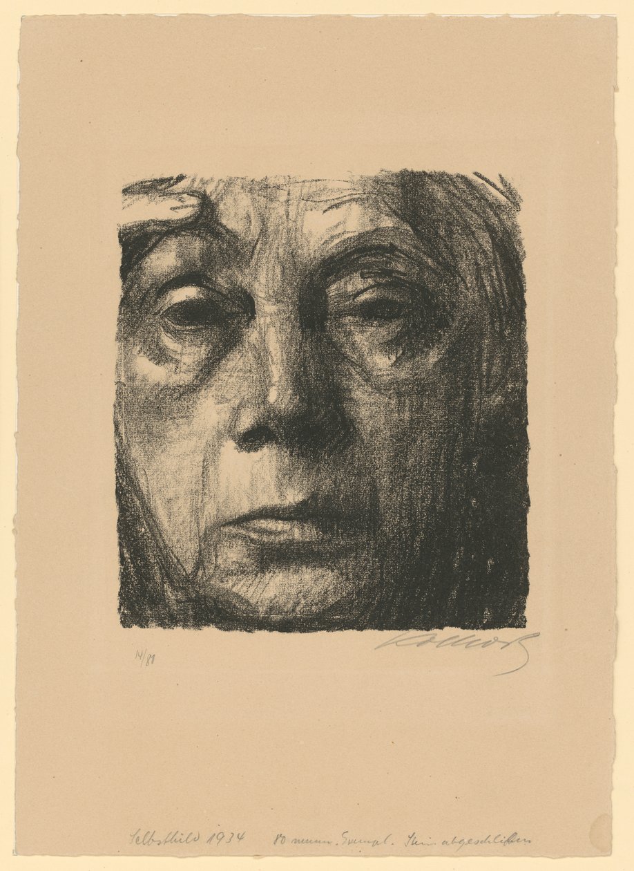 Önarckép alkotó: Käthe Kollwitz