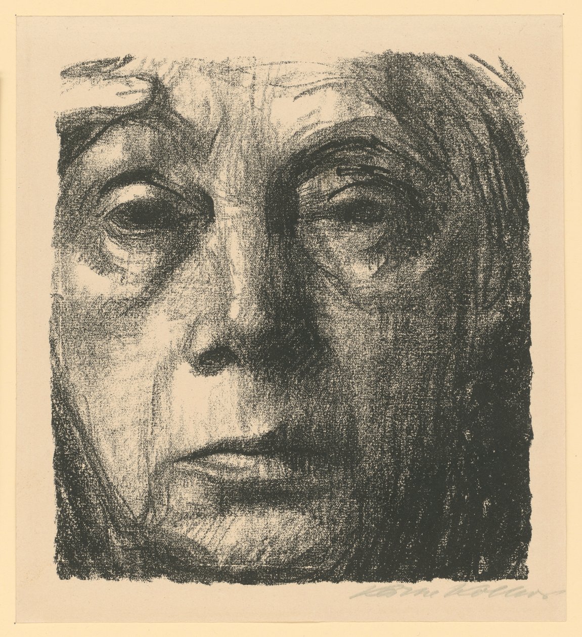 Önarckép alkotó: Käthe Kollwitz