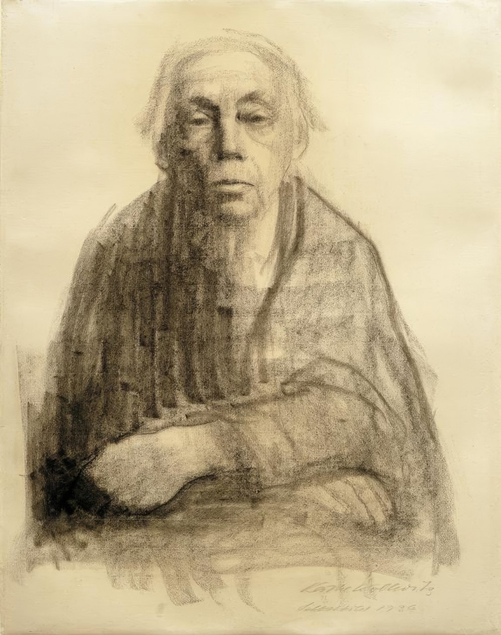 Önarckép alkotó: Käthe Kollwitz