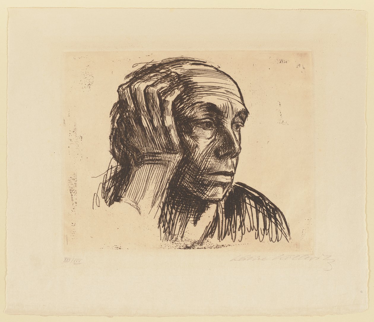 Önarckép alkotó: Käthe Kollwitz