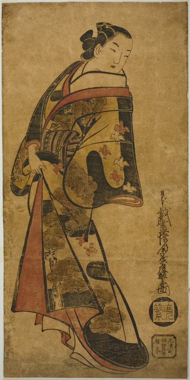 Álló udvarhölgy alkotó: Kaigetsudō Dohan