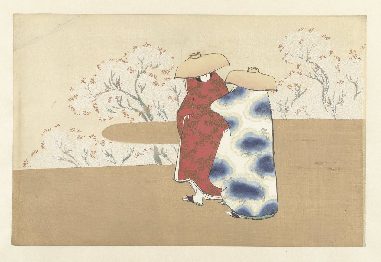 1909. tavasz (fatömbnyomat) alkotó: Kamisaka Sekka