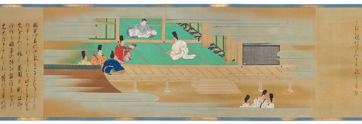 Tete f Főpont Doji, Edo Perio d, 1700 alkotó: Kano Shoun