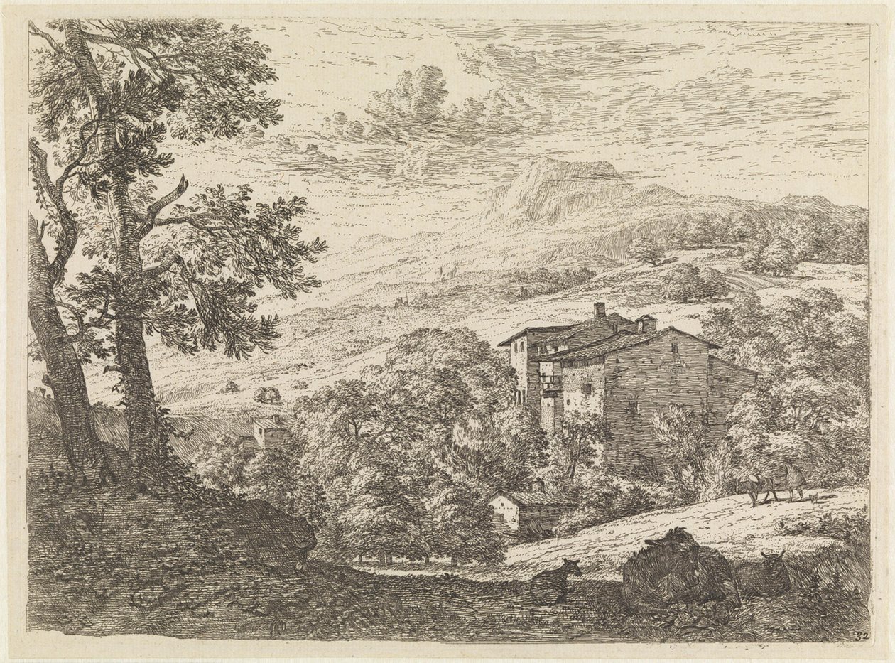 A szamár a két juh között alkotó: Karel Dujardin