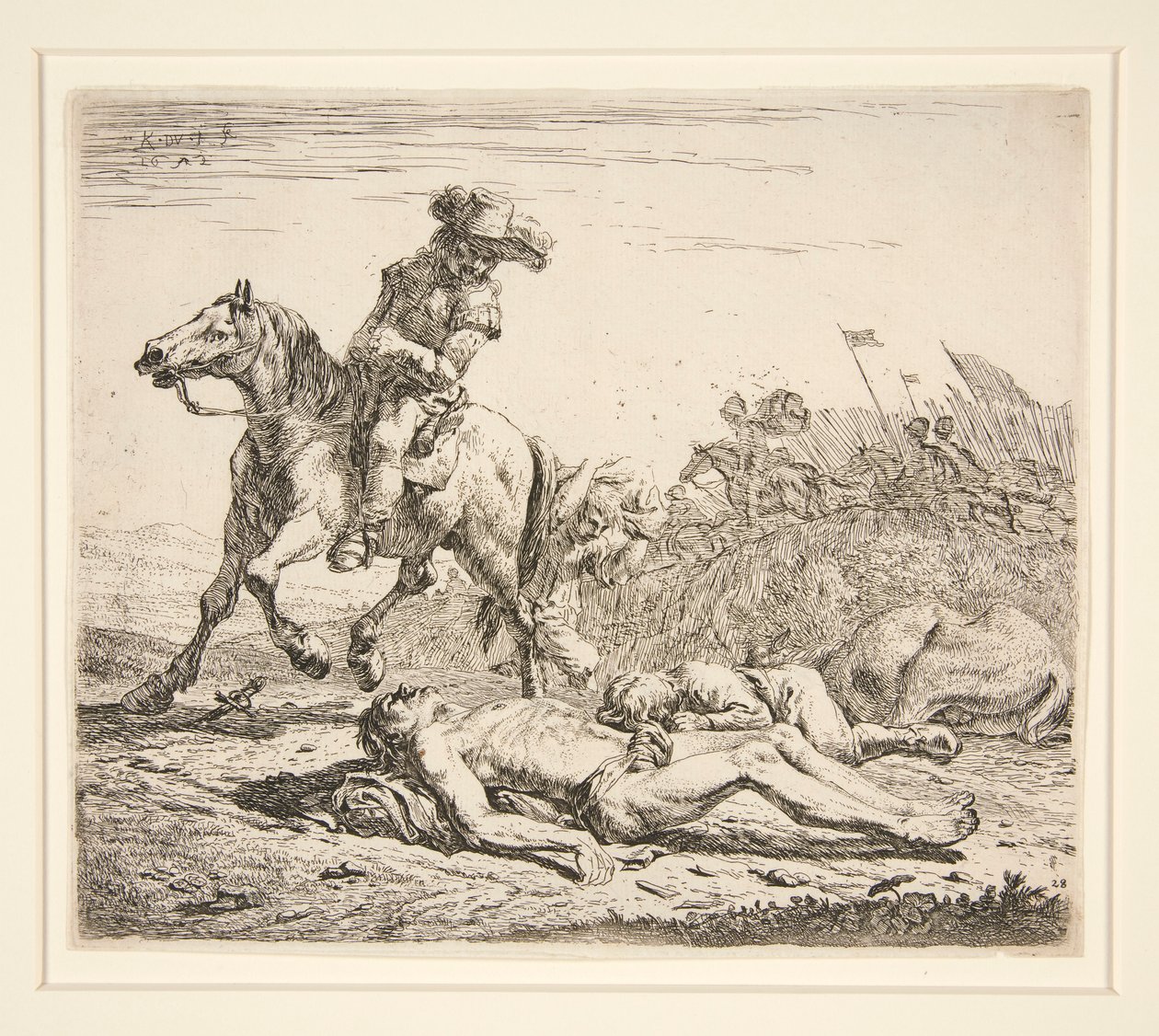 Le Champ de Bataille (A csatatér) alkotó: Karel Dujardin