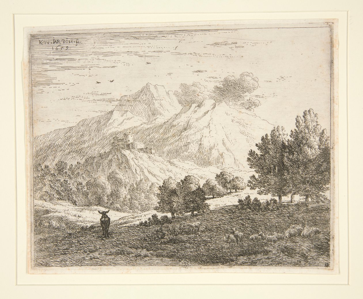 A Négy Hegy alkotó: Karel Dujardin