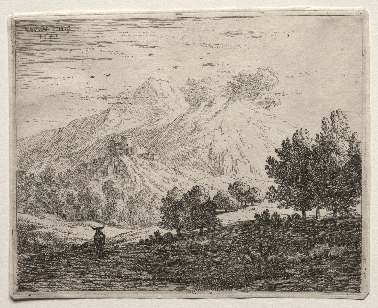A Négy Hegy alkotó: Karel Dujardin