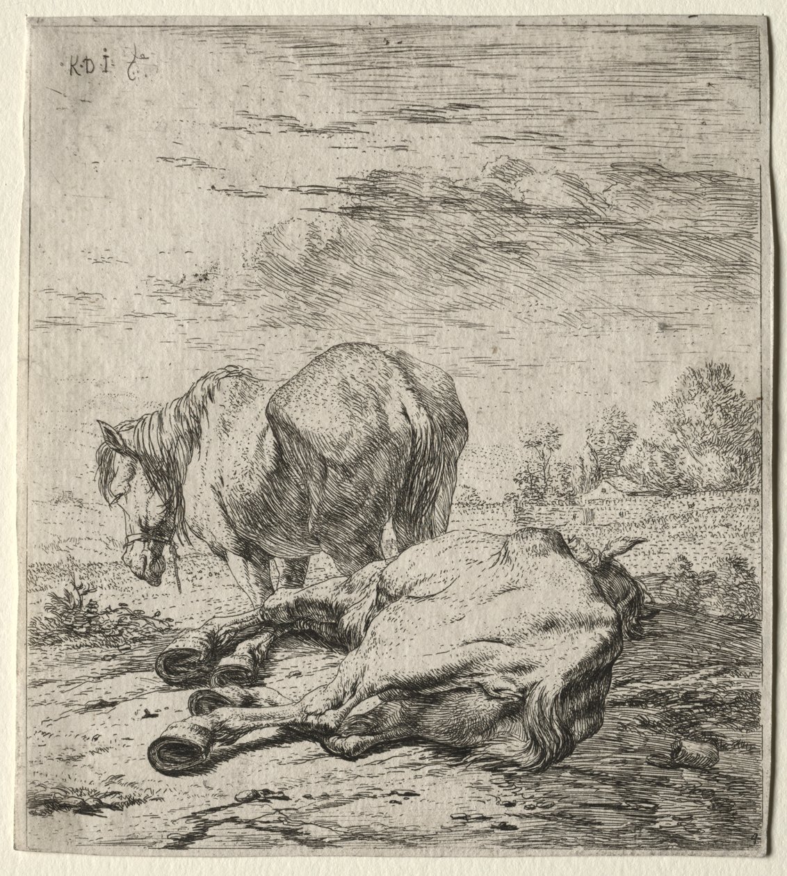 A két ló alkotó: Karel Dujardin
