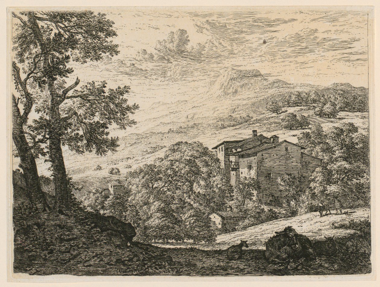 Két juh és egy szamár alkotó: Karel Dujardin