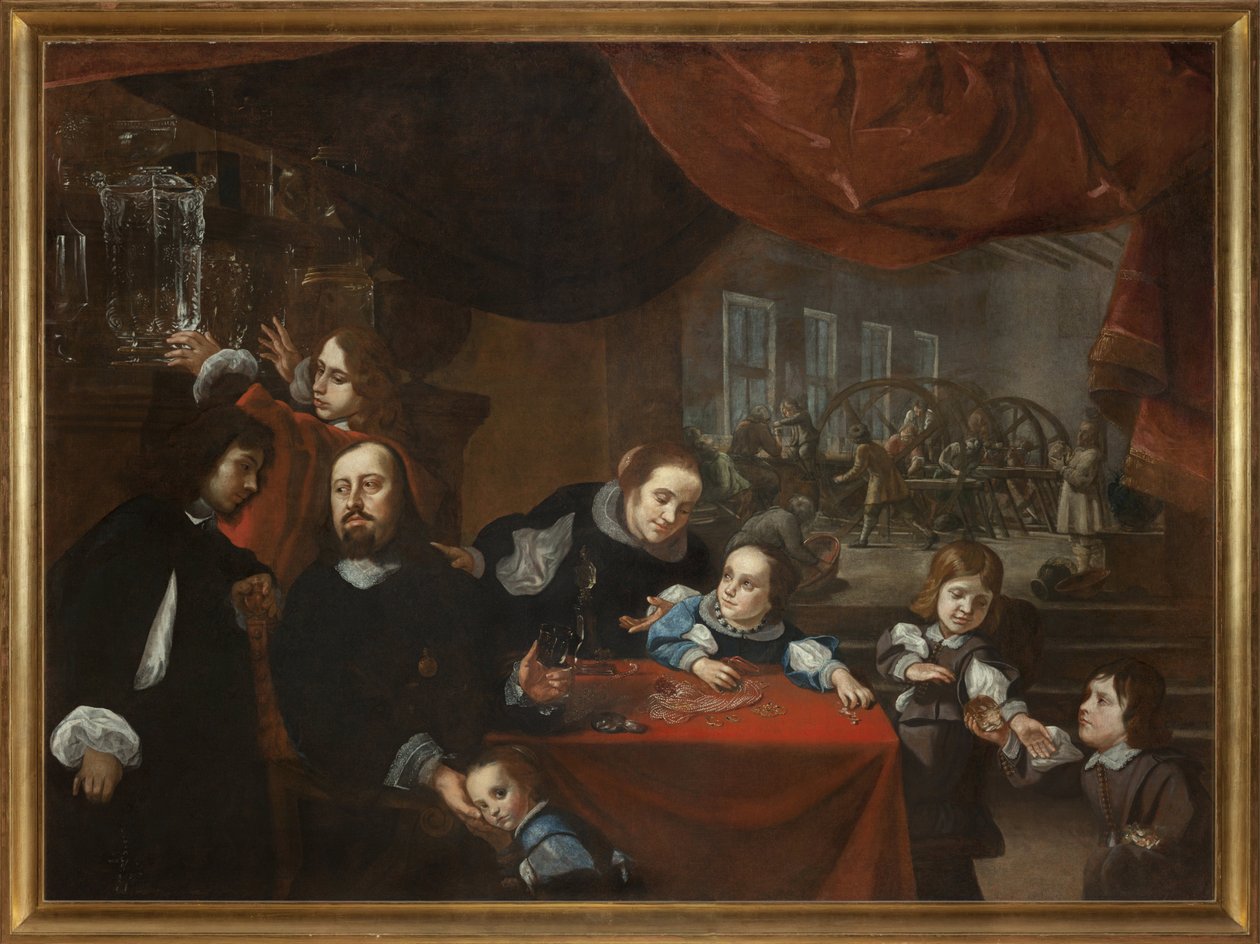 Dionysius Miseroni (1607-1661) és családja alkotó: Karel Škréta