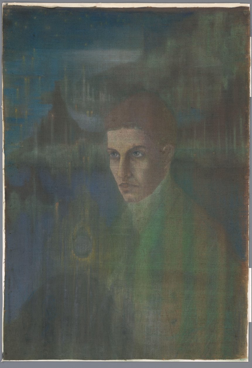 Henri van Booven mint fiatal pap (Van Booven papszobra) alkotó: Karel de Nerée tot Babberich