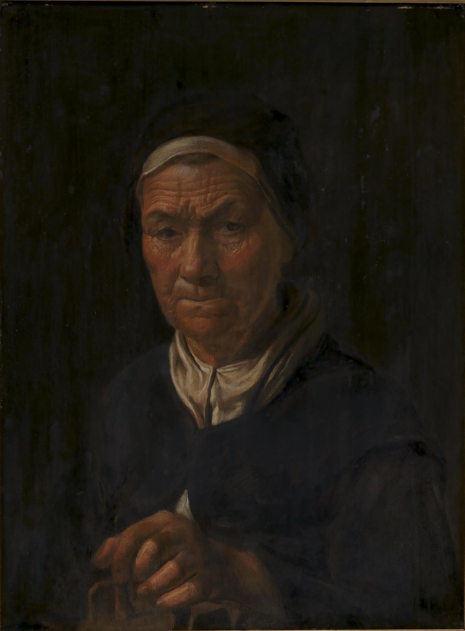 Egy idős nő portréja, Christian Jacobsen Drakenberg felesége, sz. Bagge (?) alkotó: Karel van III Mander