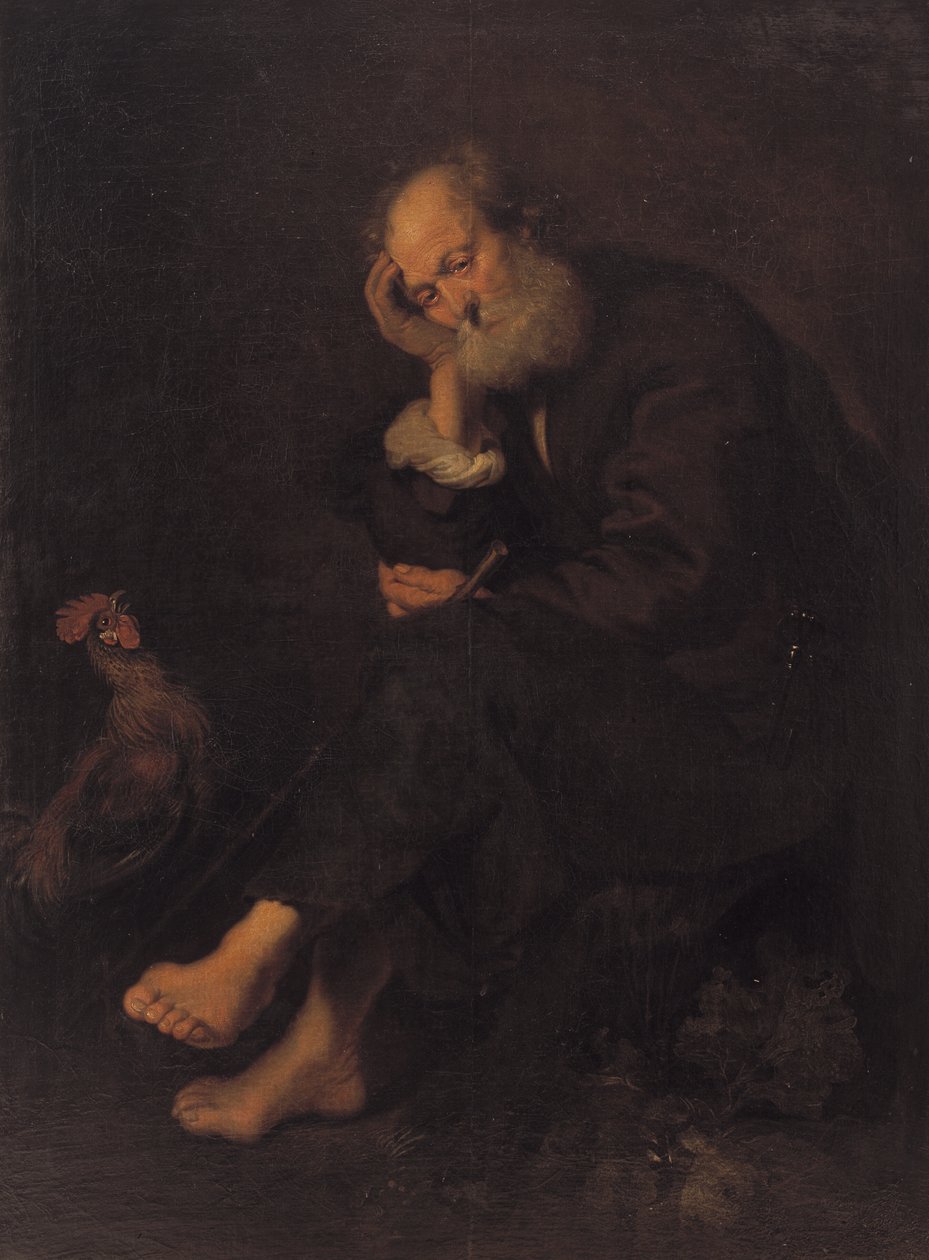 Bűnbánó Szent Péter alkotó: Karel van III Mander