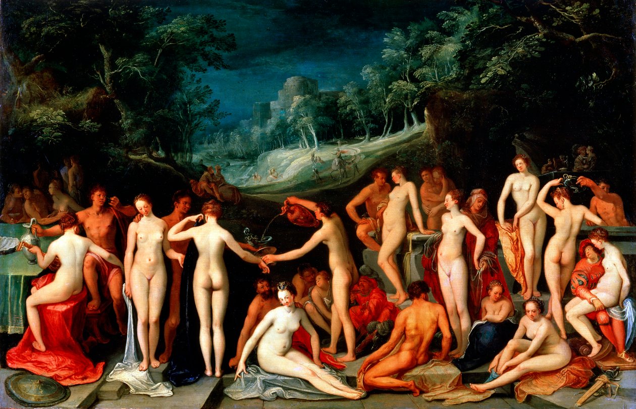 A szerelem kertje, 1602 alkotó: Karel van Mander I