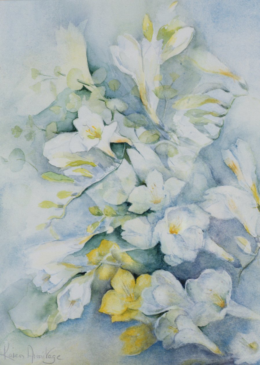 Freesia Eldus, Óriásfehér alkotó: Karen Armitage