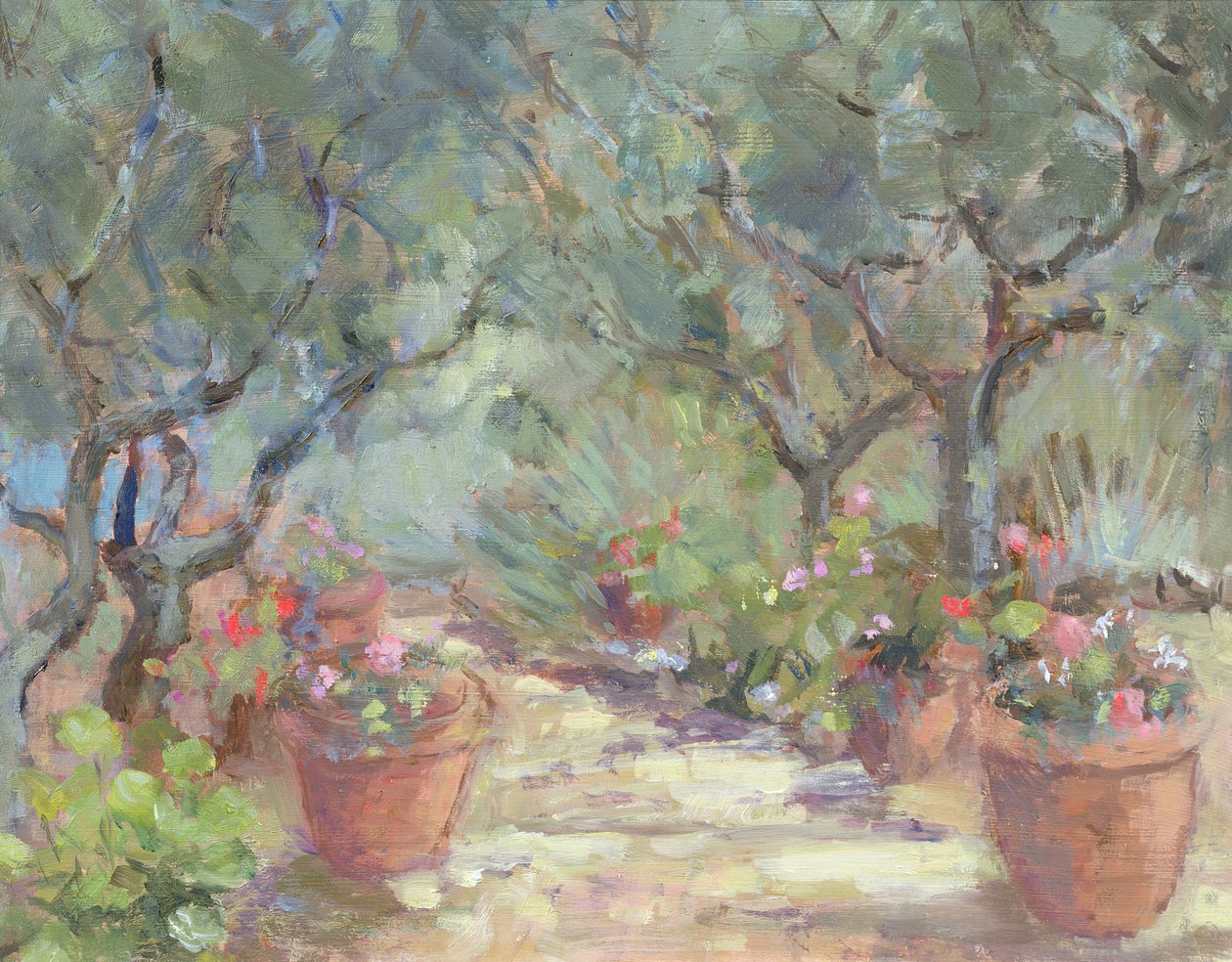 Kert Porto Ercole-ban, Olaszországban, 1996 alkotó: Karen Armitage