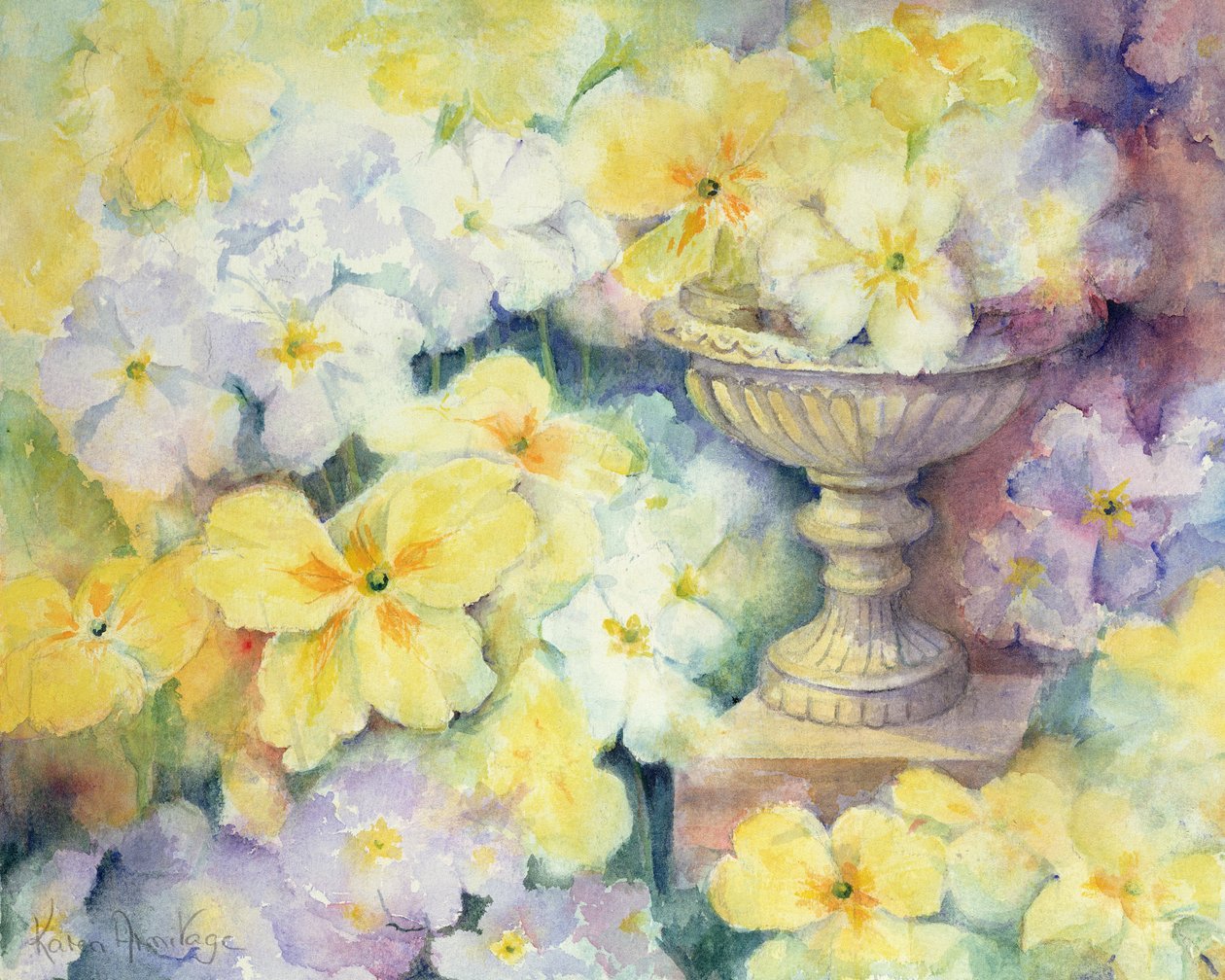 Polyanthus Hurstben alkotó: Karen Armitage