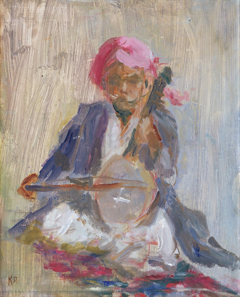 A szitárjátékos, 2001 alkotó: Karen Armitage