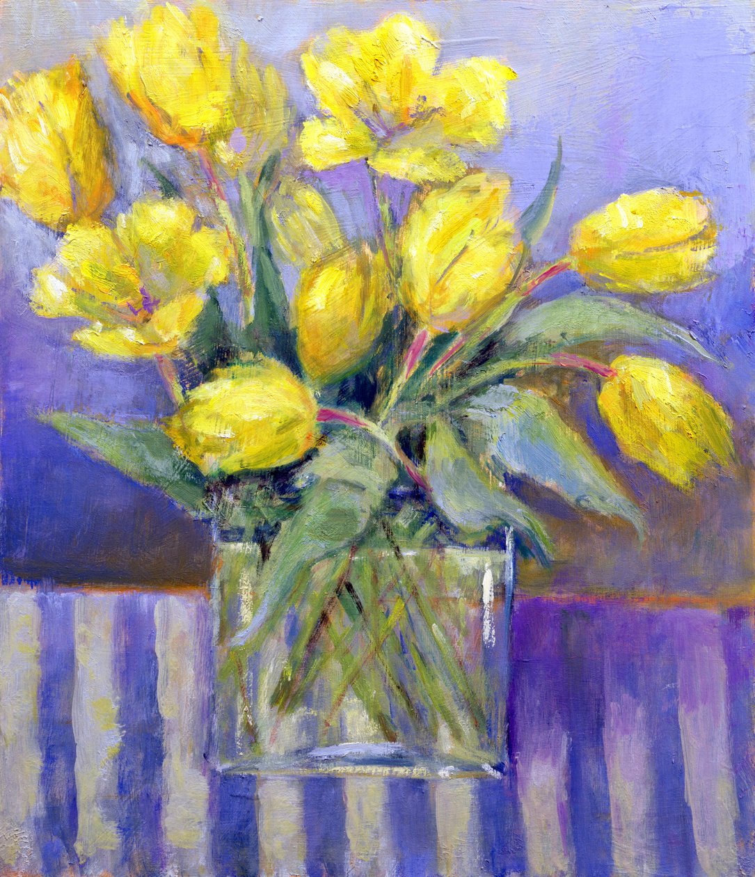 A tulipánok tartálya alkotó: Karen Armitage