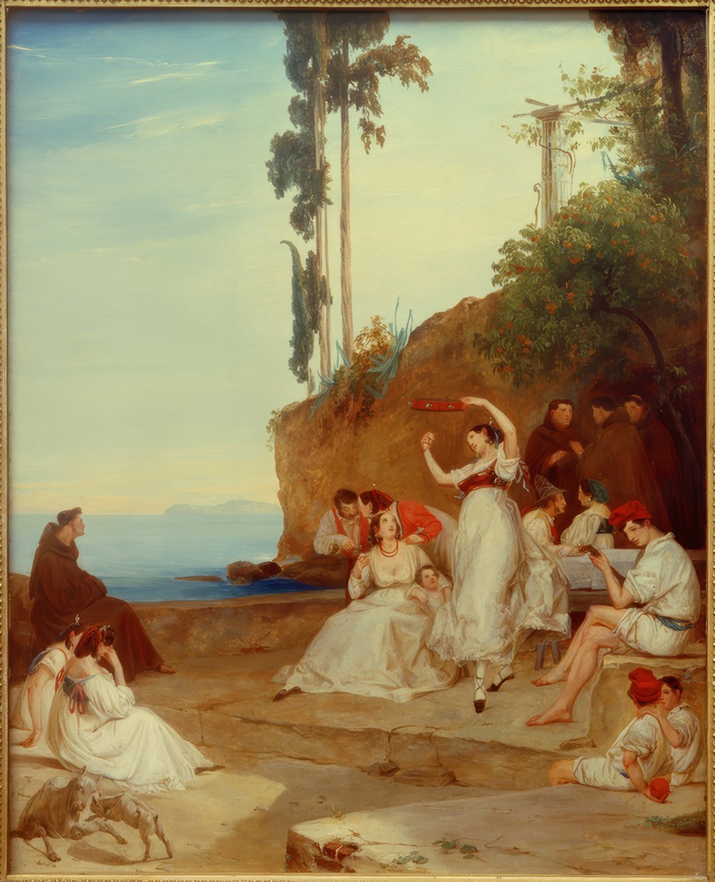 K.Blechen, Tarantella alkotó: Carl Blechen