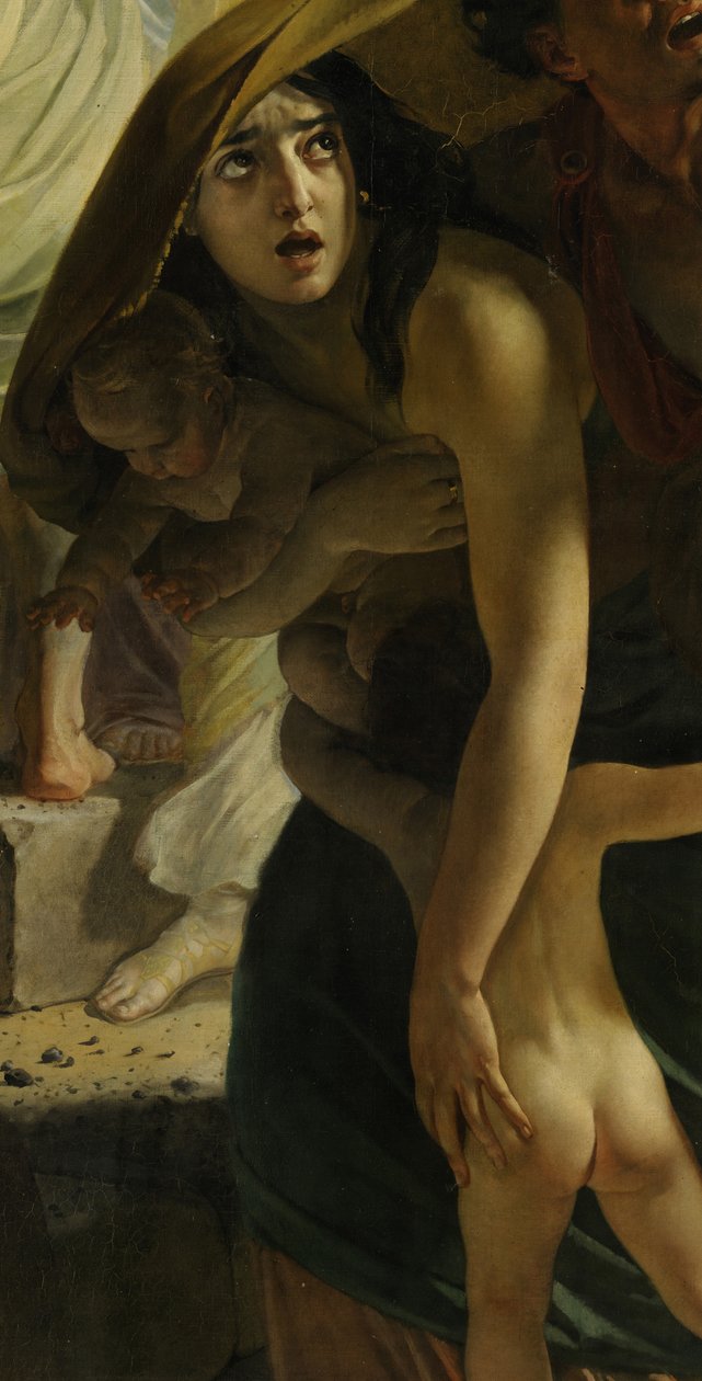 Pompeji utolsó napja (részlet) alkotó: Karl Pavlovich Bryullov