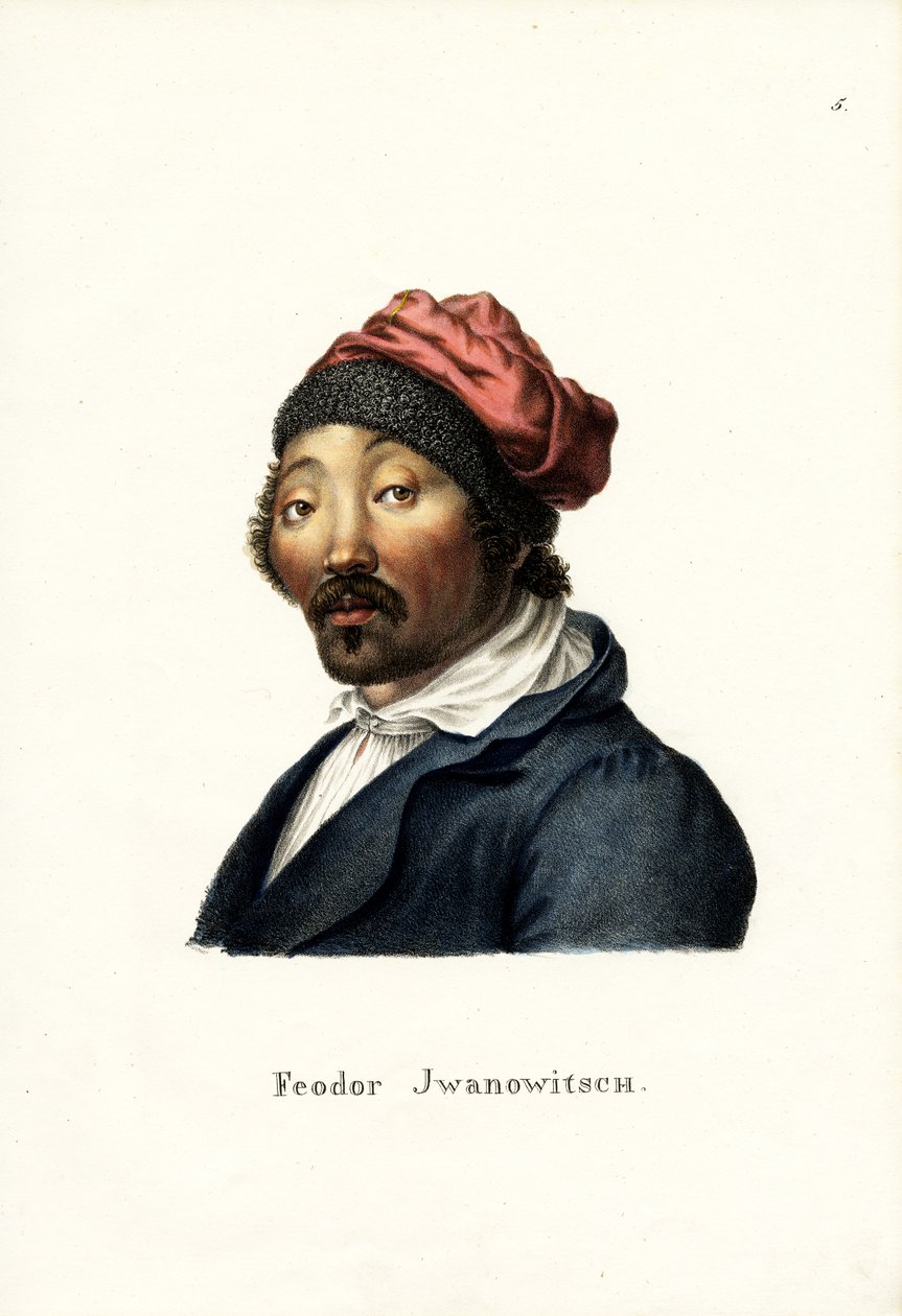 Fjodor Ivanovitsch, 1824 alkotó: Karl Joseph Brodtmann