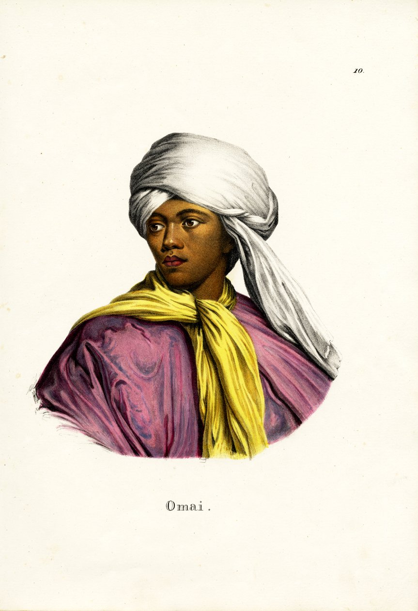 Omai, 1824 alkotó: Karl Joseph Brodtmann