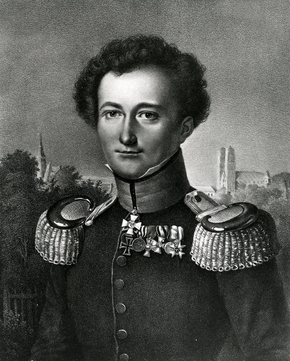 Carl von Clausewitz, F. Michelis nyomtatványa, 1830 alkotó: Karl Wilhelm Wach
