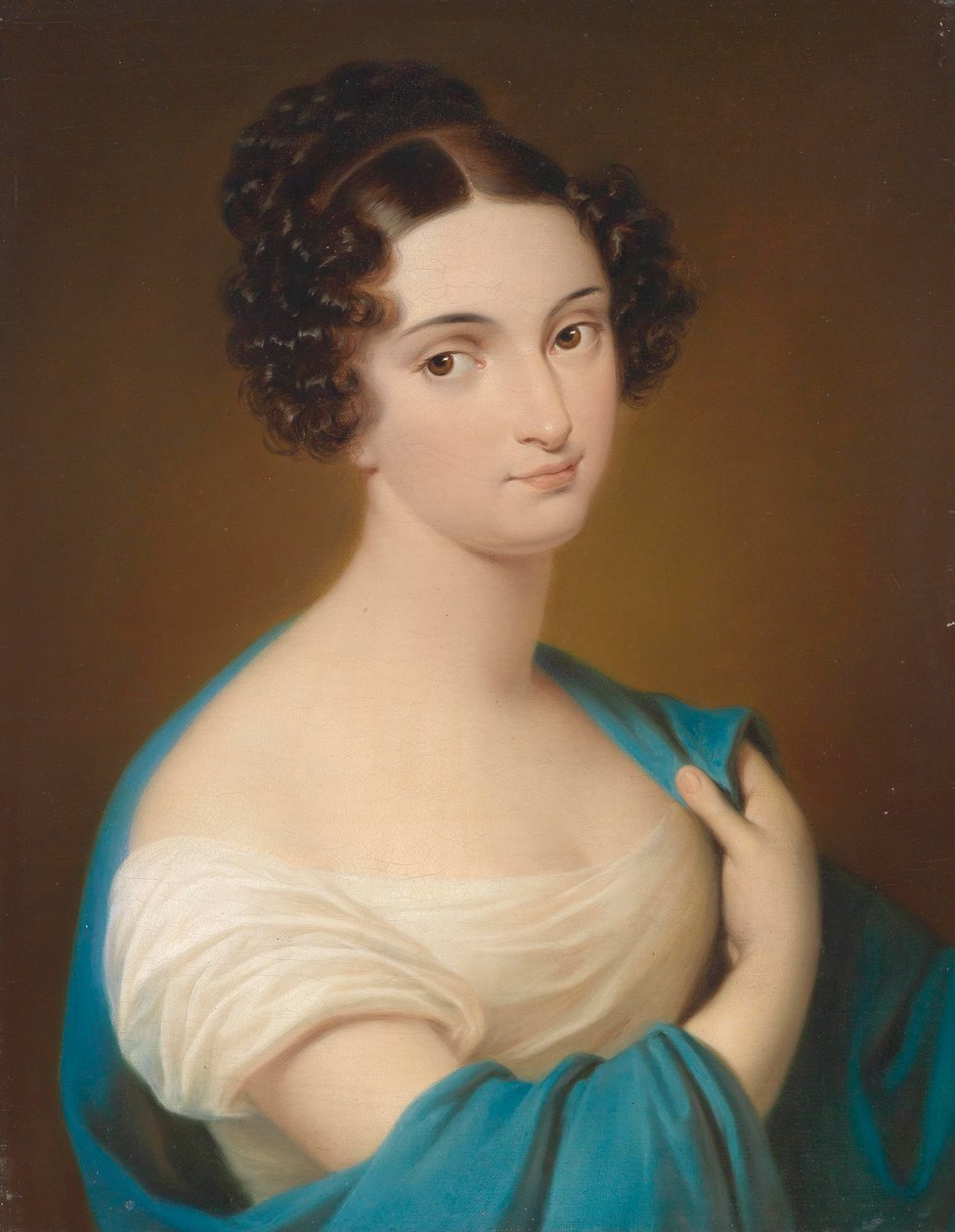 Maria Despina Nitto portréja (1795 - 1866) alkotó: Karl von Saar