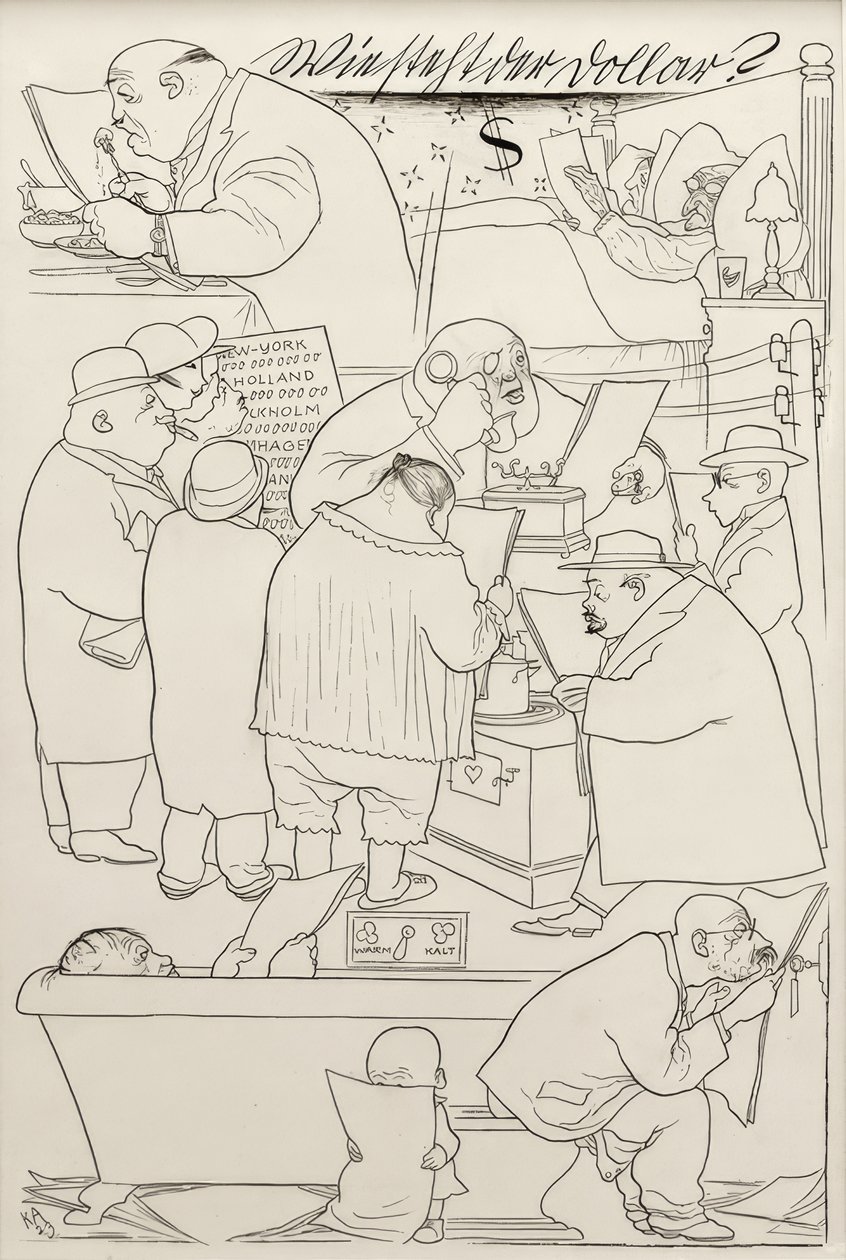 Hogyan alakul a dollár árfolyama alkotó: Karl Arnold