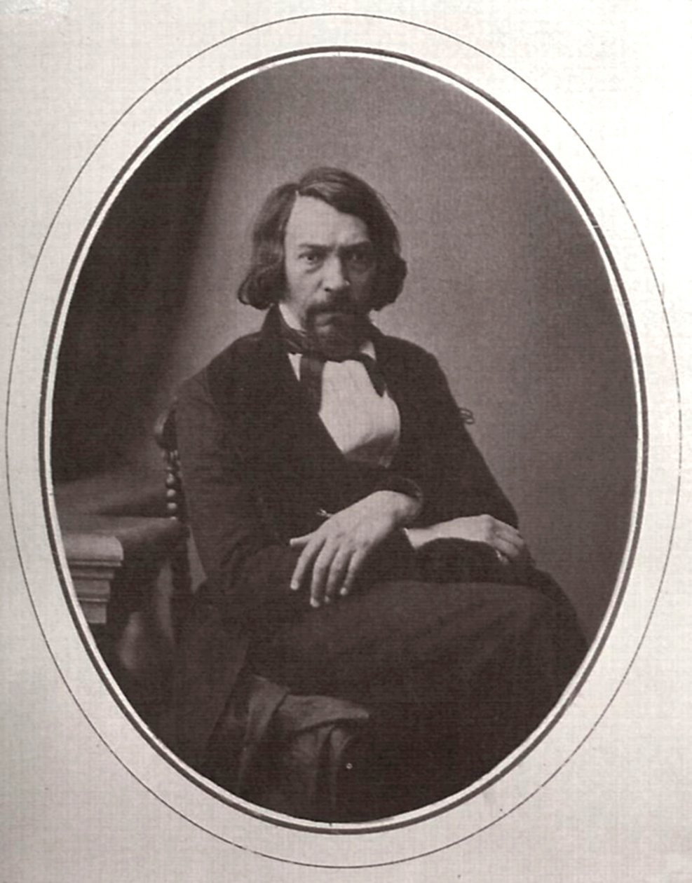 Alekszej Sztyepanovics Homjakov orosz vallásos költő, 1858-ban alkotó: Karl August Bergner