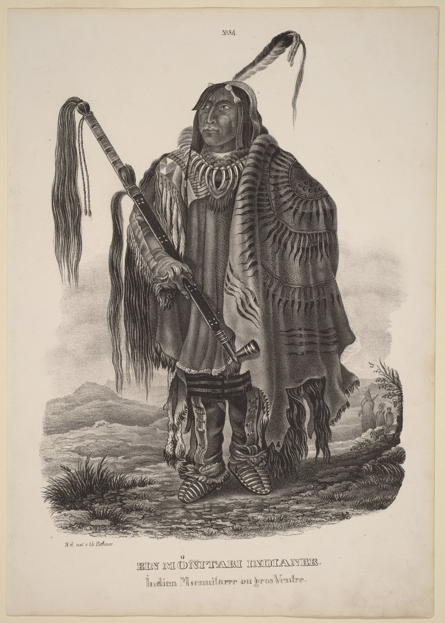 Egy monitari indián alkotó: Karl Bodmer