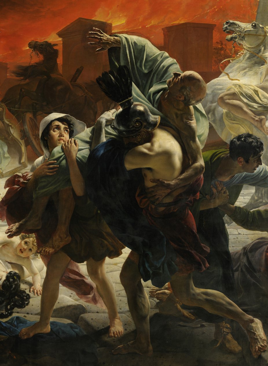 Részlet Pompeii utolsó napjáról (Karl Bryullov, 1833, Orosz Múzeum) alkotó: Karl Pavlovich Bryullov