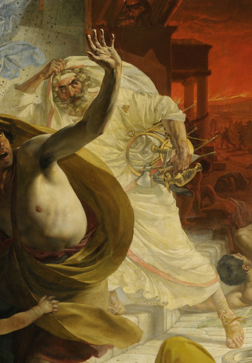 Részlet Pompeii utolsó napjáról (Karl Bryullov, 1833, Orosz Múzeum) alkotó: Karl Pavlovich Bryullov
