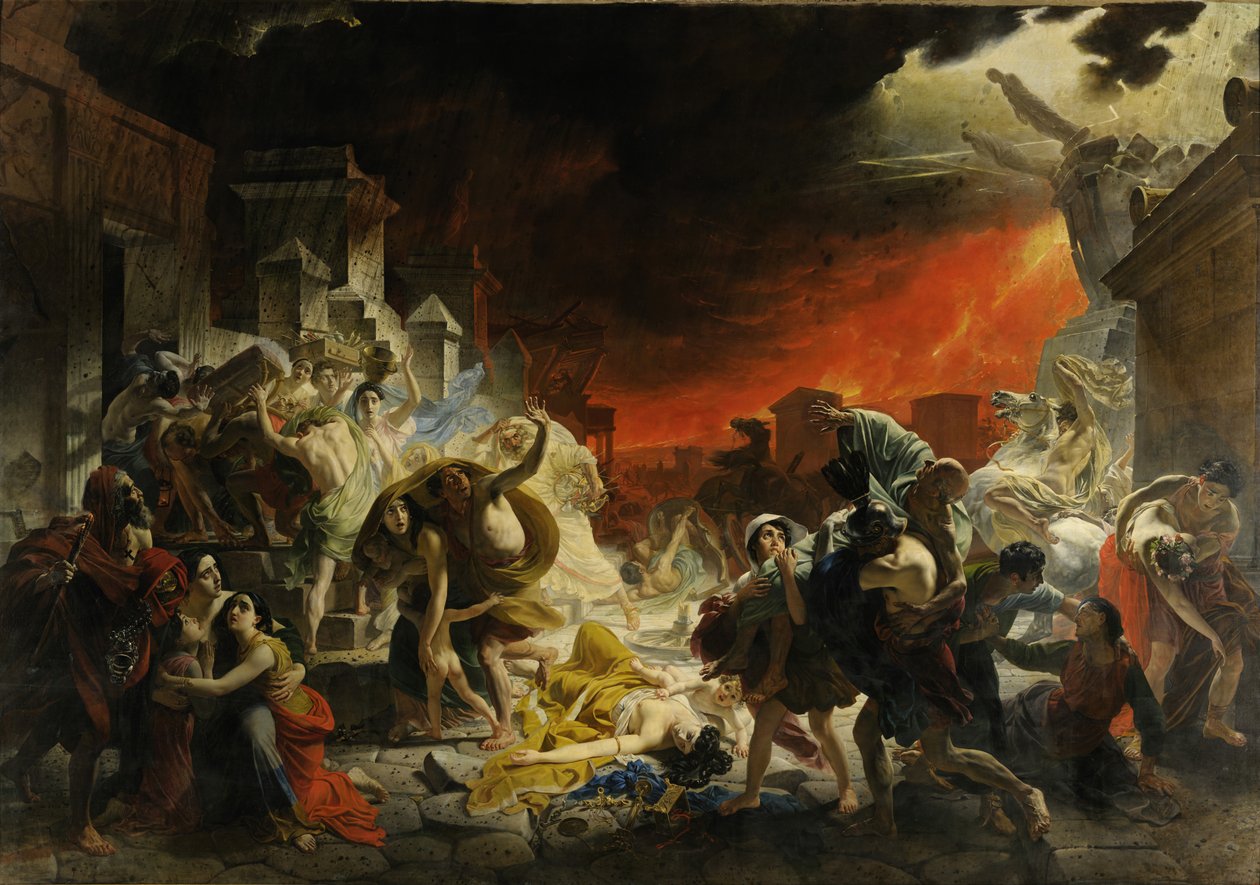 The Last Day of Pompeii alkotó: Karl Bryullov