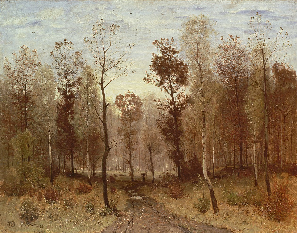 Őszi nap, 1875 alkotó: Karl Buchholz