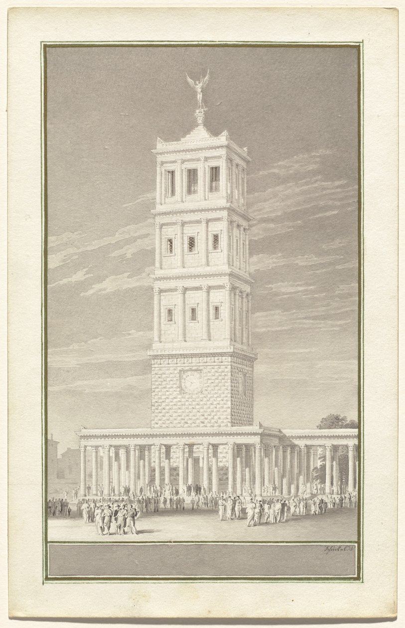 Egy berlini székesegyház kampóniája alkotó: Karl Friedrich Schinkel