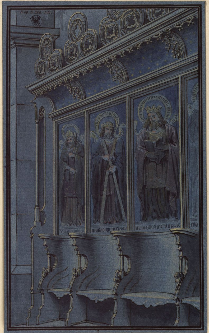 Kóruspadok alkotó: Karl Friedrich Schinkel